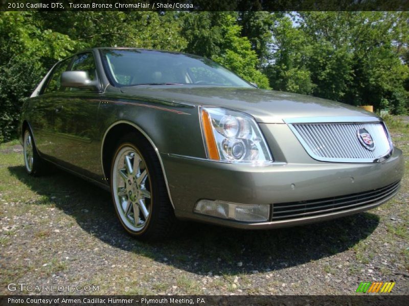 Tuscan Bronze ChromaFlair / Shale/Cocoa 2010 Cadillac DTS
