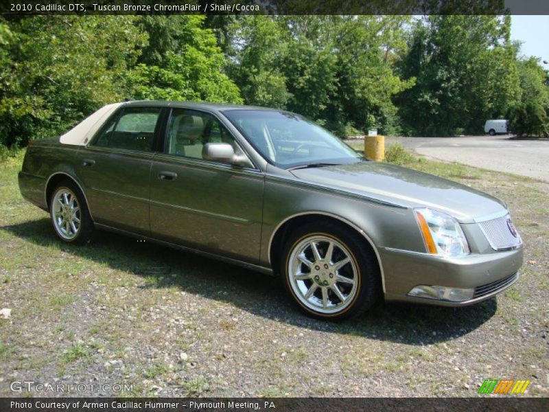 Tuscan Bronze ChromaFlair / Shale/Cocoa 2010 Cadillac DTS