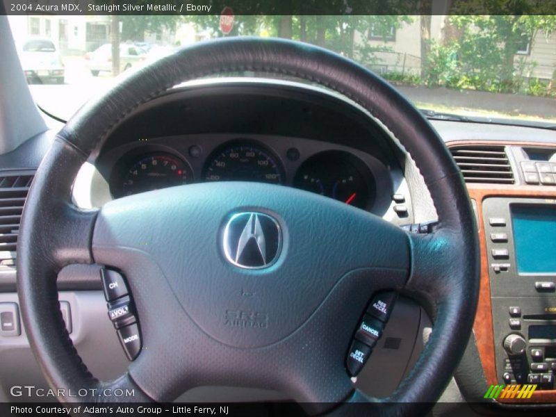 Starlight Silver Metallic / Ebony 2004 Acura MDX