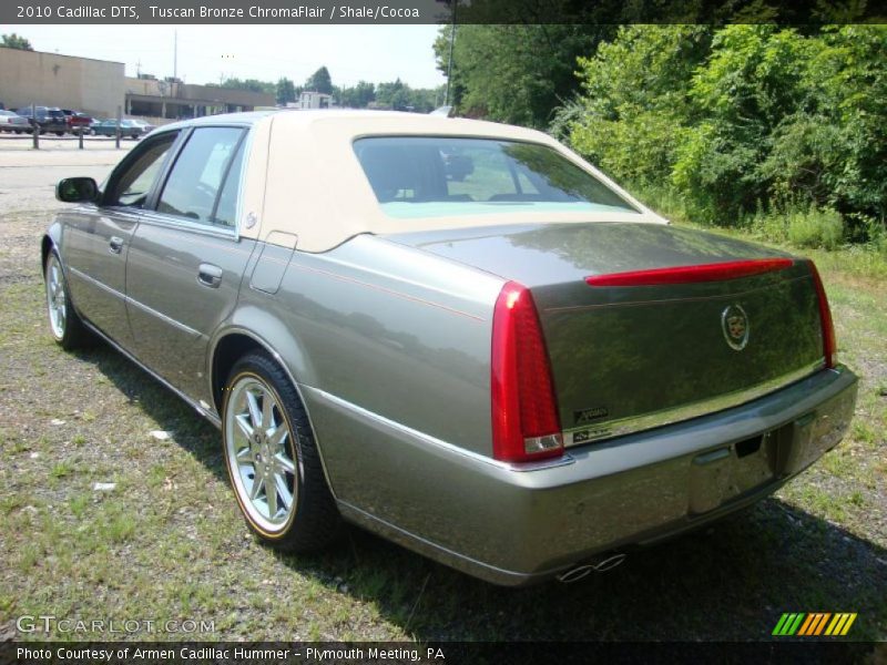 Tuscan Bronze ChromaFlair / Shale/Cocoa 2010 Cadillac DTS