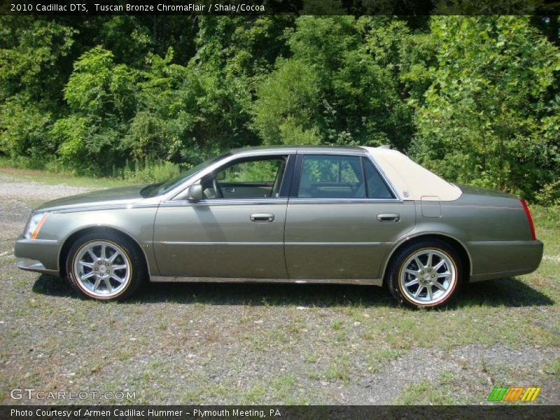 Tuscan Bronze ChromaFlair / Shale/Cocoa 2010 Cadillac DTS