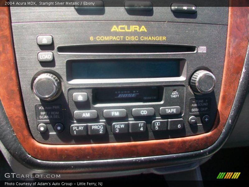 Starlight Silver Metallic / Ebony 2004 Acura MDX