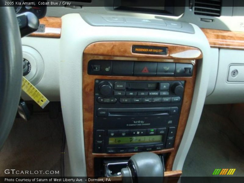 Cobalt Blue / Gray 2005 Kia Amanti