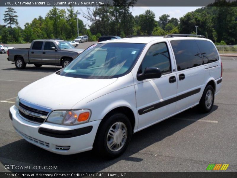 Summit White / Medium Gray 2005 Chevrolet Venture LS