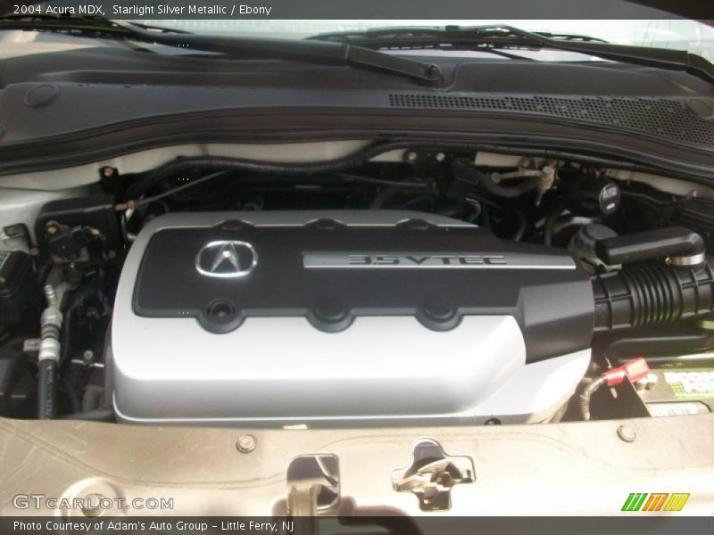 Starlight Silver Metallic / Ebony 2004 Acura MDX