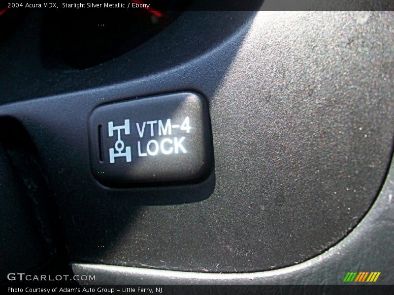 Starlight Silver Metallic / Ebony 2004 Acura MDX