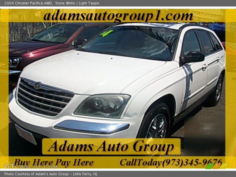 Stone White / Light Taupe 2004 Chrysler Pacifica AWD