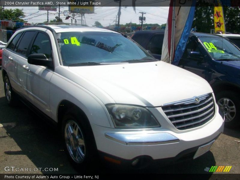 Stone White / Light Taupe 2004 Chrysler Pacifica AWD