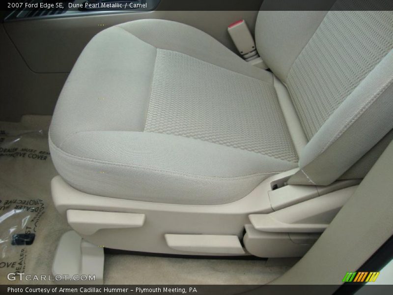 Dune Pearl Metallic / Camel 2007 Ford Edge SE