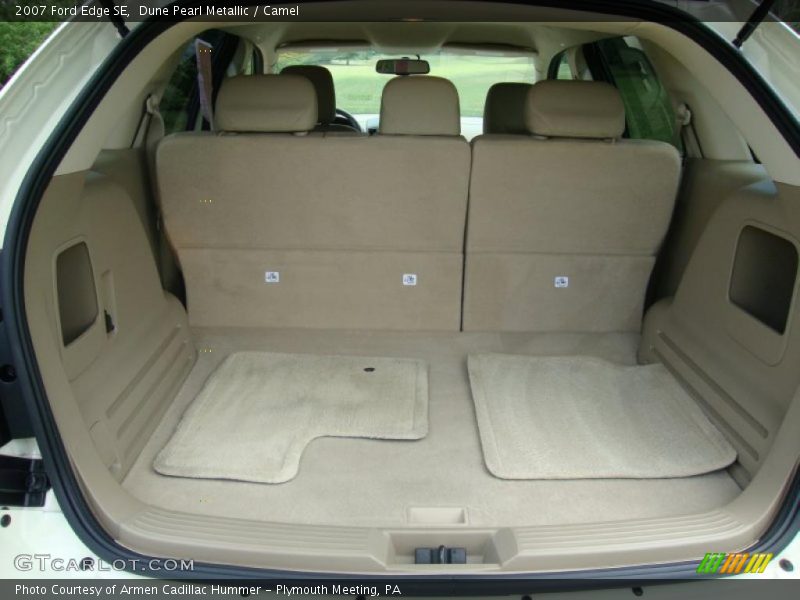 Dune Pearl Metallic / Camel 2007 Ford Edge SE