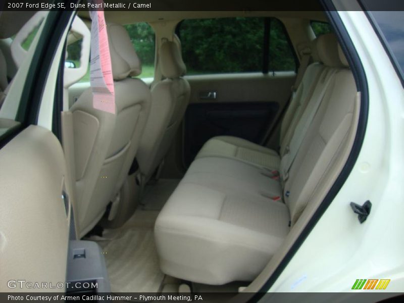 Dune Pearl Metallic / Camel 2007 Ford Edge SE