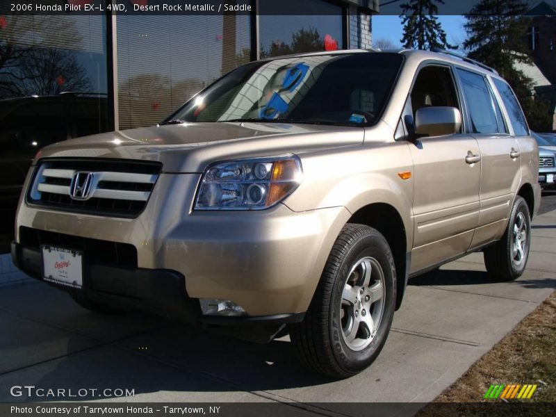 Desert Rock Metallic / Saddle 2006 Honda Pilot EX-L 4WD