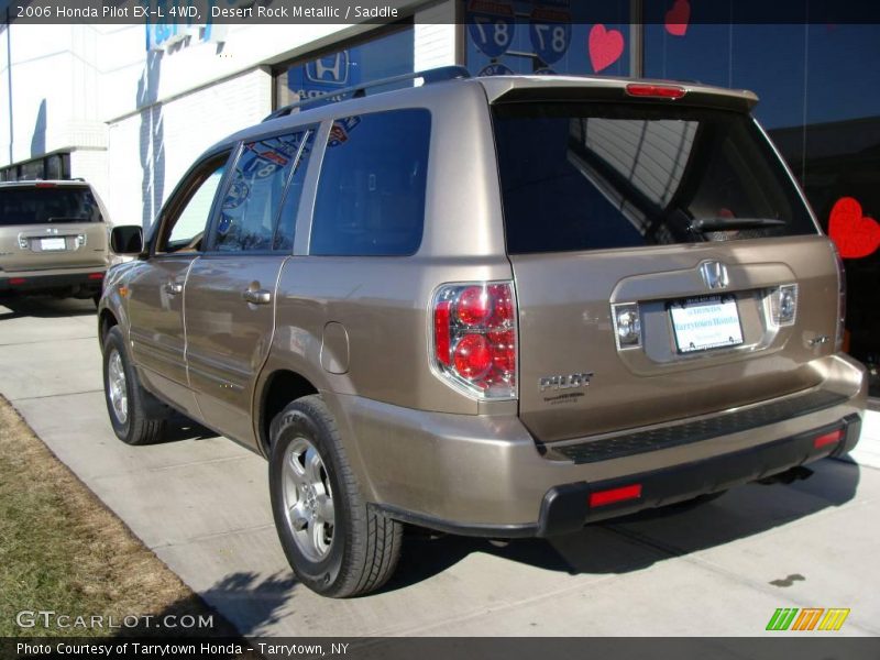 Desert Rock Metallic / Saddle 2006 Honda Pilot EX-L 4WD