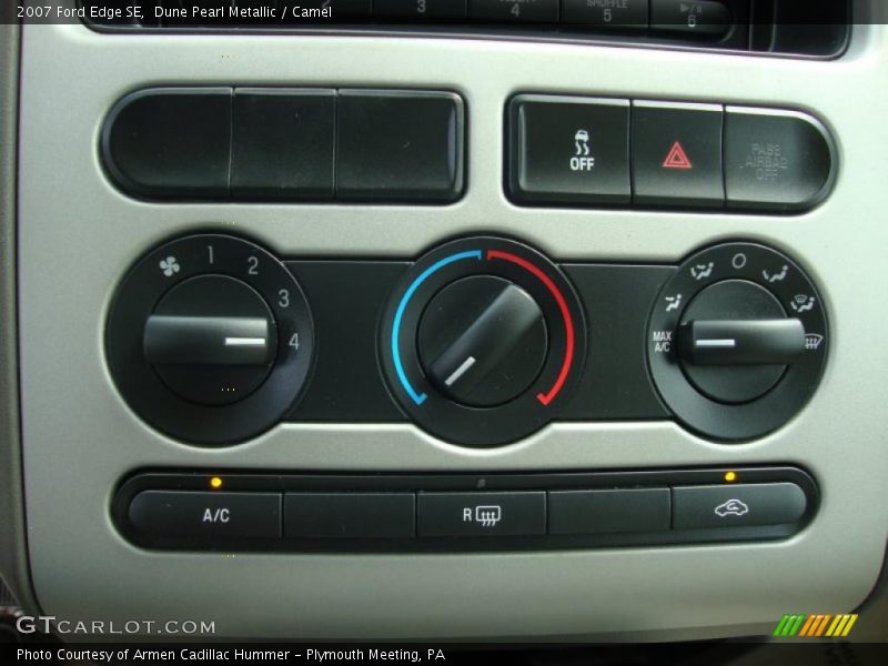 Dune Pearl Metallic / Camel 2007 Ford Edge SE