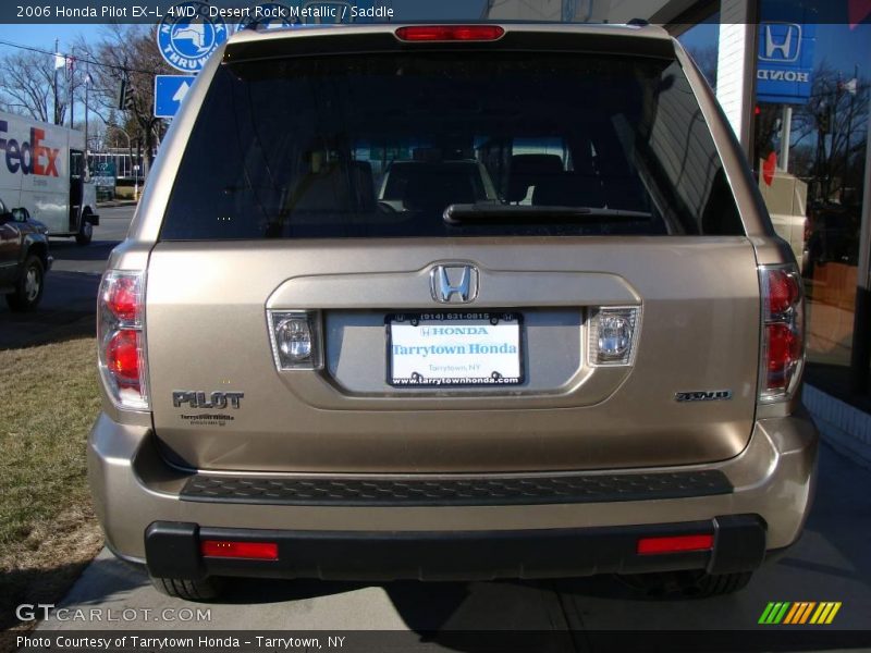 Desert Rock Metallic / Saddle 2006 Honda Pilot EX-L 4WD