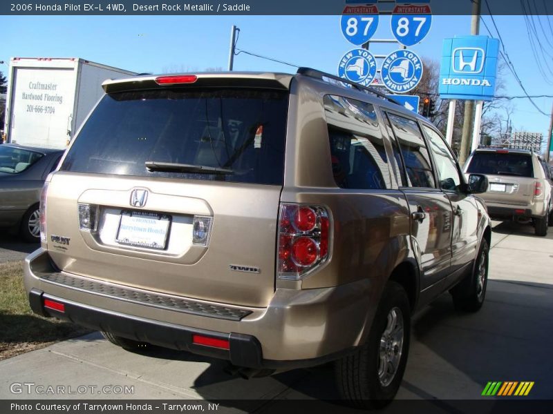 Desert Rock Metallic / Saddle 2006 Honda Pilot EX-L 4WD