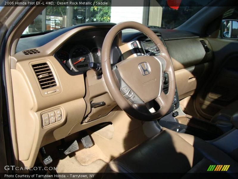 Desert Rock Metallic / Saddle 2006 Honda Pilot EX-L 4WD