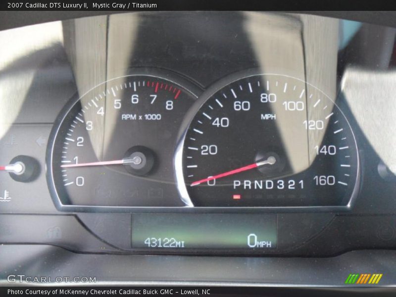 Mystic Gray / Titanium 2007 Cadillac DTS Luxury II