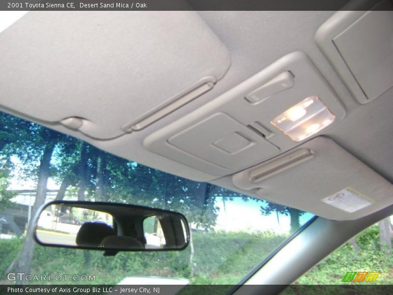 Desert Sand Mica / Oak 2001 Toyota Sienna CE