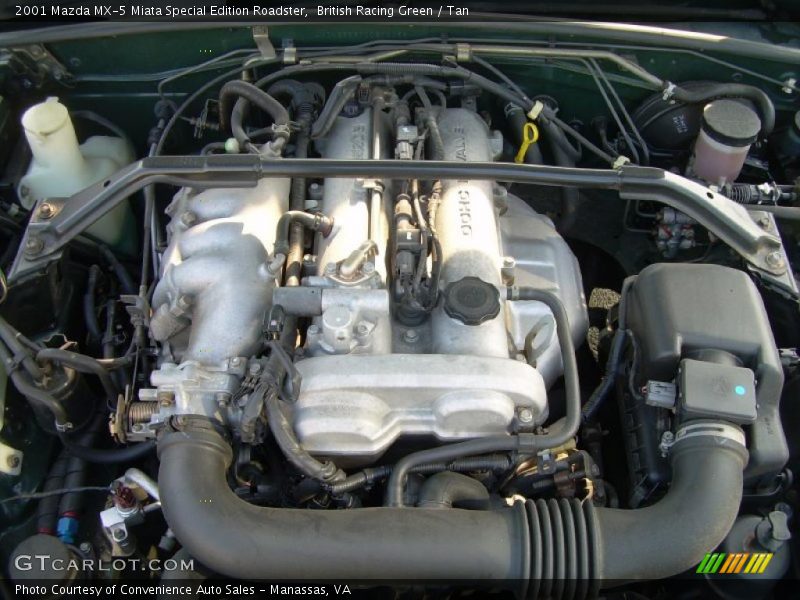 British Racing Green / Tan 2001 Mazda MX-5 Miata Special Edition Roadster