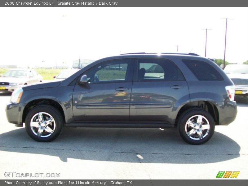 Granite Gray Metallic / Dark Gray 2008 Chevrolet Equinox LT