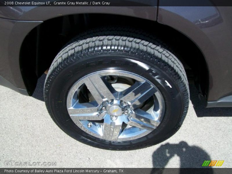 Granite Gray Metallic / Dark Gray 2008 Chevrolet Equinox LT
