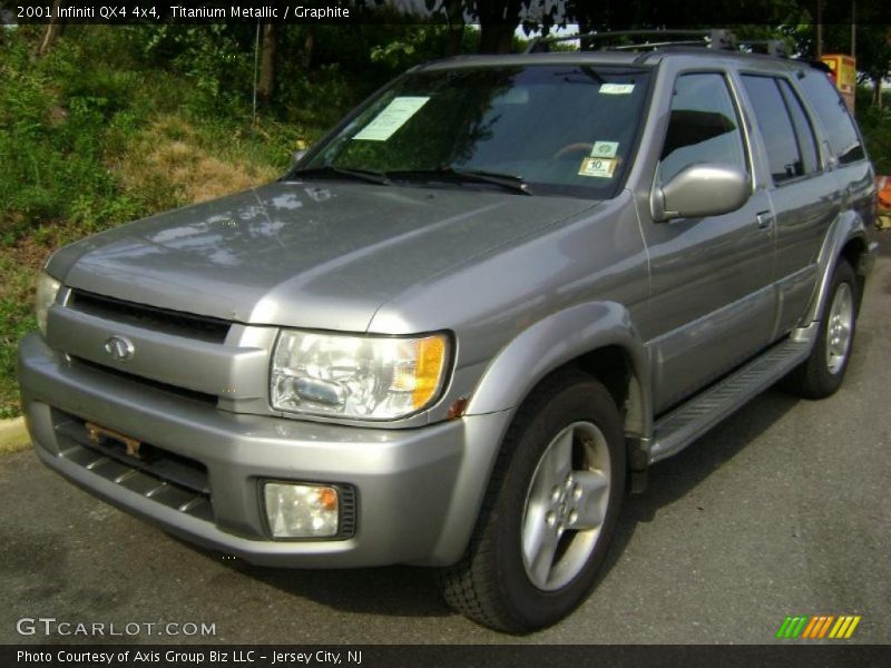 Titanium Metallic / Graphite 2001 Infiniti QX4 4x4