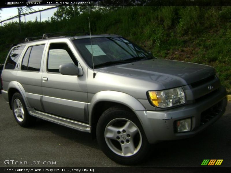 Titanium Metallic / Graphite 2001 Infiniti QX4 4x4