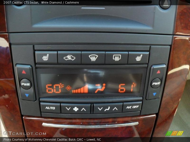 White Diamond / Cashmere 2007 Cadillac CTS Sedan