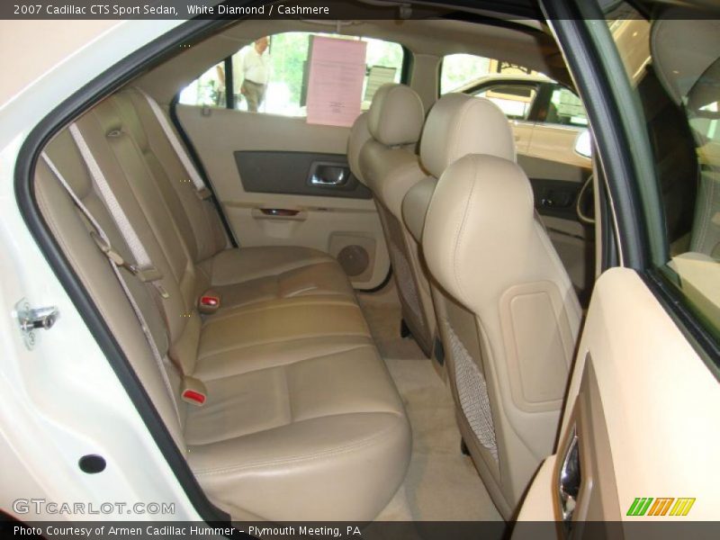 White Diamond / Cashmere 2007 Cadillac CTS Sport Sedan