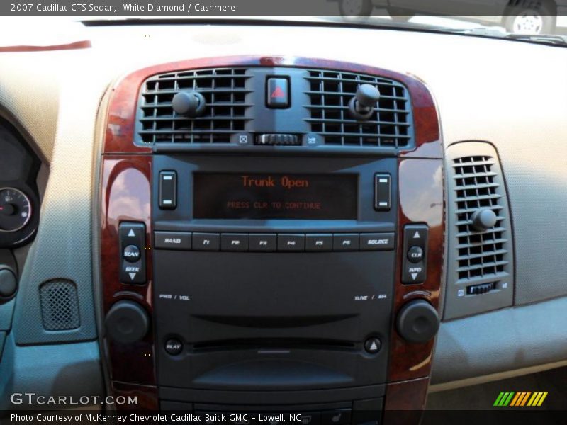 White Diamond / Cashmere 2007 Cadillac CTS Sedan