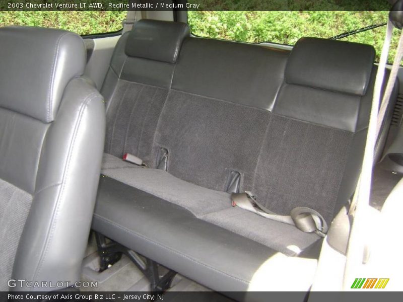 Redfire Metallic / Medium Gray 2003 Chevrolet Venture LT AWD