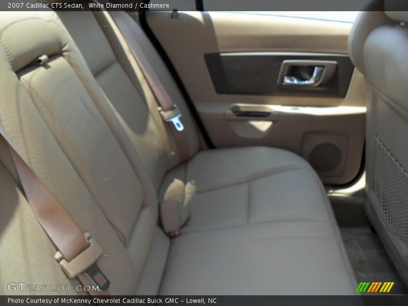 White Diamond / Cashmere 2007 Cadillac CTS Sedan