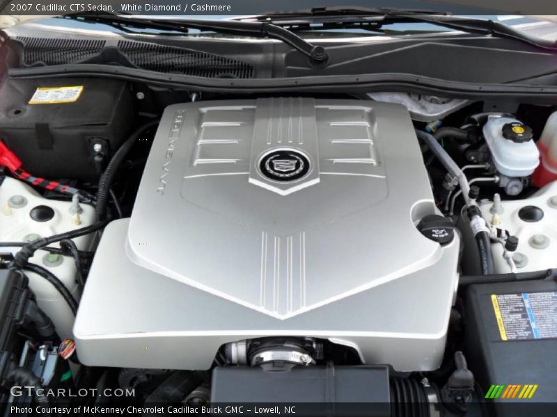 White Diamond / Cashmere 2007 Cadillac CTS Sedan