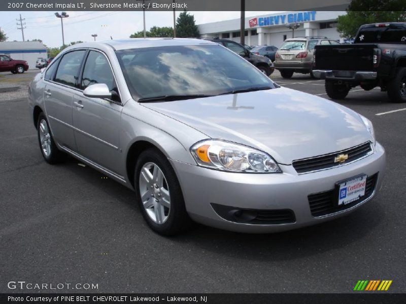 Silverstone Metallic / Ebony Black 2007 Chevrolet Impala LT