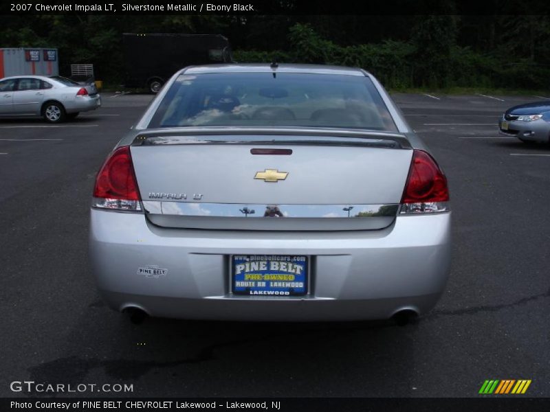 Silverstone Metallic / Ebony Black 2007 Chevrolet Impala LT
