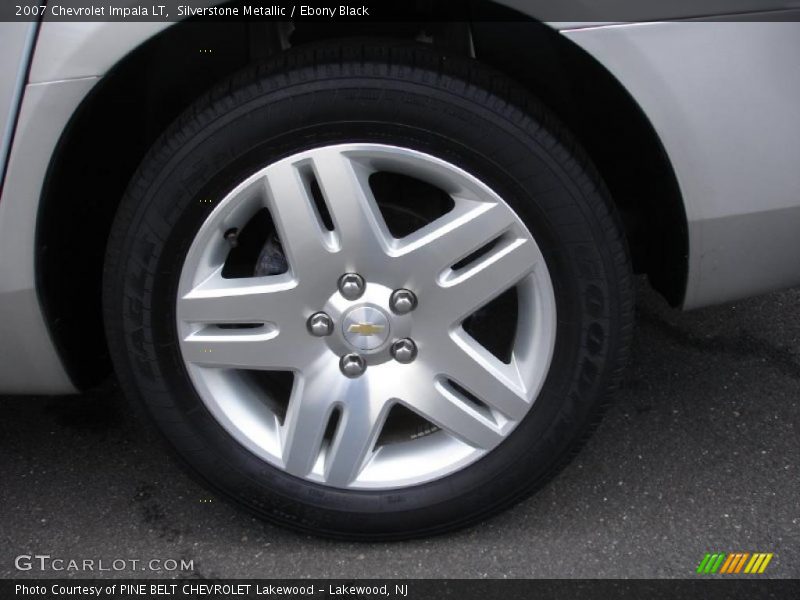 Silverstone Metallic / Ebony Black 2007 Chevrolet Impala LT