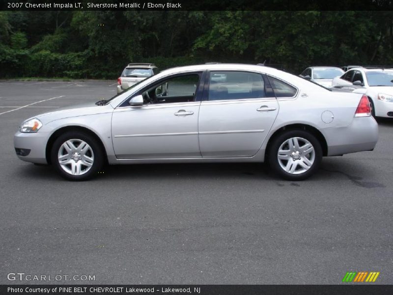 Silverstone Metallic / Ebony Black 2007 Chevrolet Impala LT