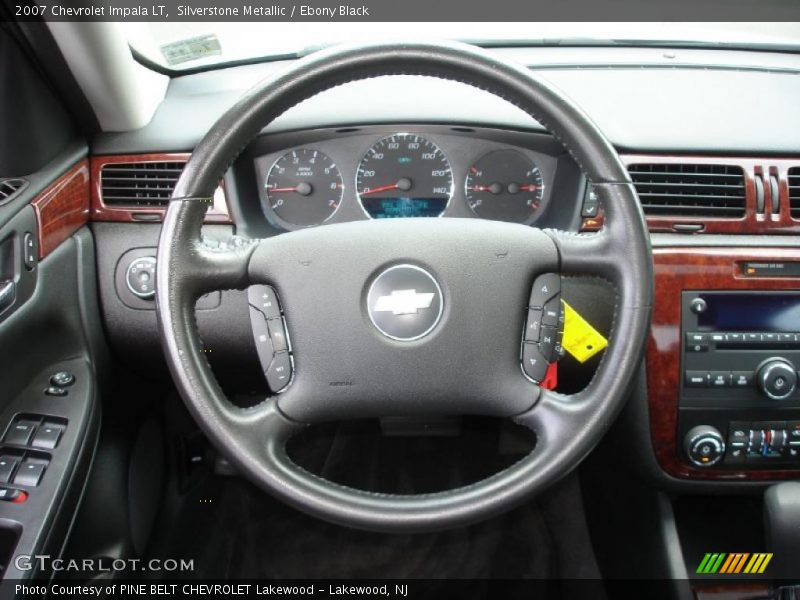 Silverstone Metallic / Ebony Black 2007 Chevrolet Impala LT