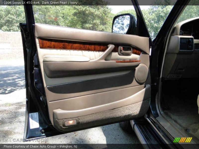 Dark Green Pearl / Ivory 1996 Lexus LX 450 4x4