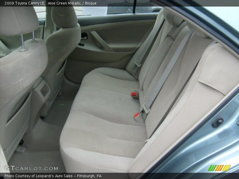 Aloe Green Metallic / Bisque 2009 Toyota Camry LE