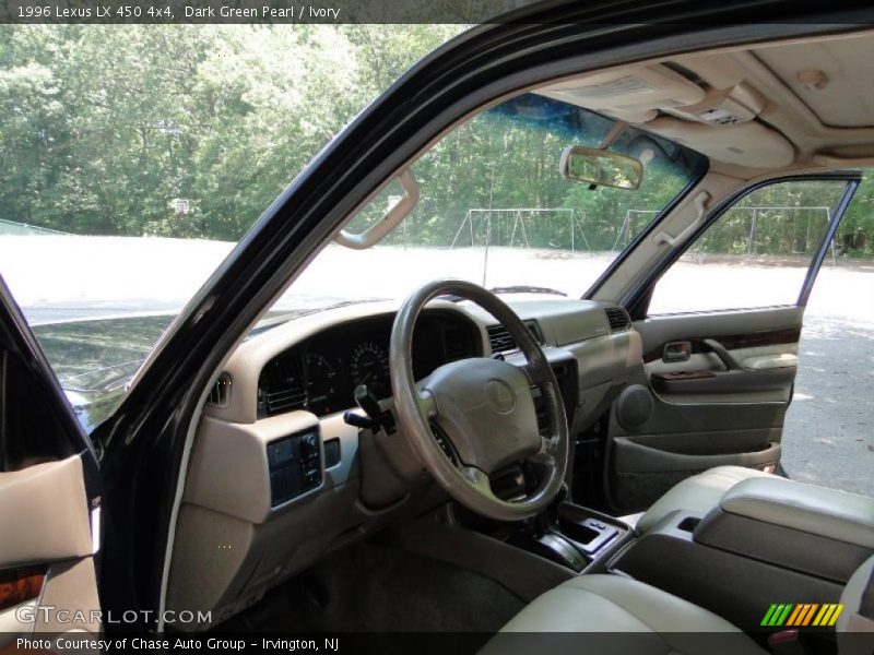 Dark Green Pearl / Ivory 1996 Lexus LX 450 4x4