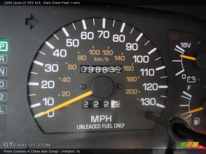 Dark Green Pearl / Ivory 1996 Lexus LX 450 4x4