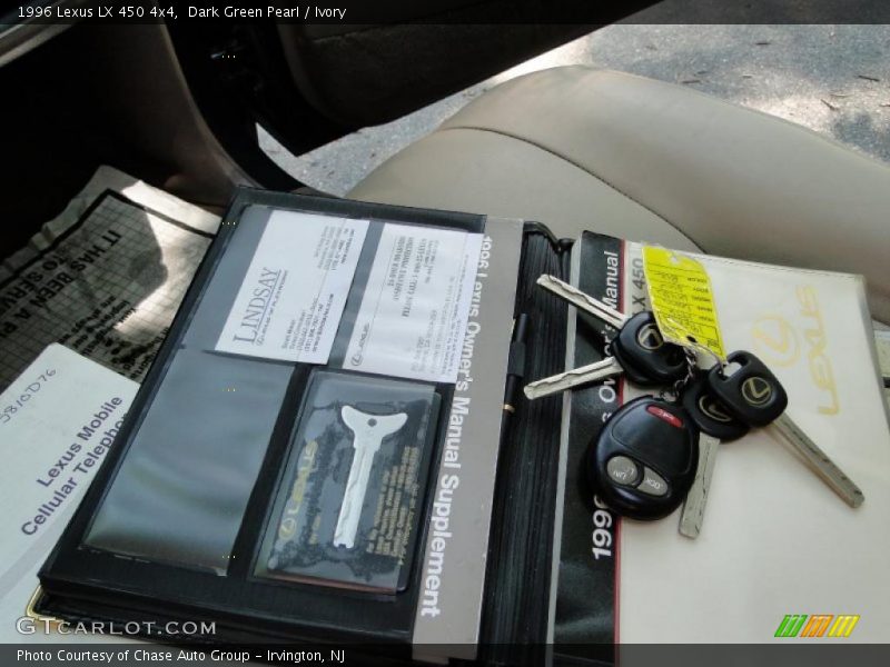 Dark Green Pearl / Ivory 1996 Lexus LX 450 4x4