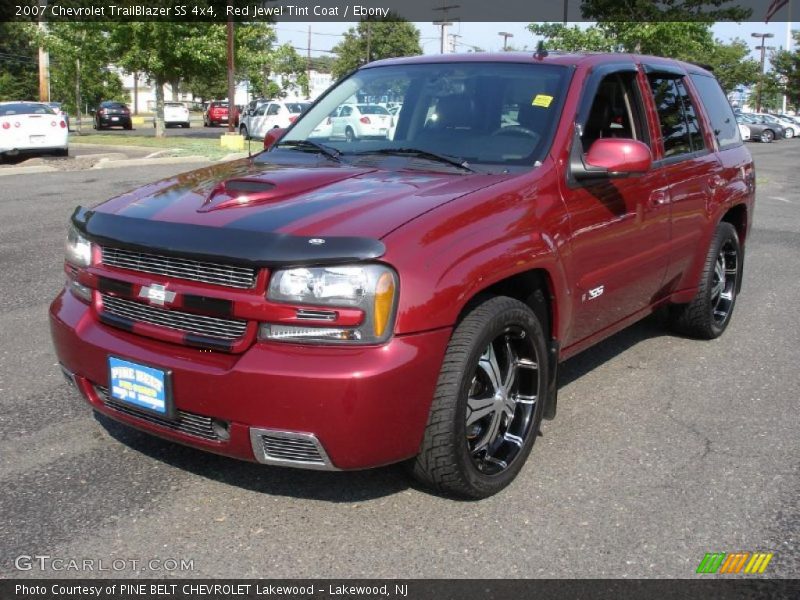 Red Jewel Tint Coat / Ebony 2007 Chevrolet TrailBlazer SS 4x4