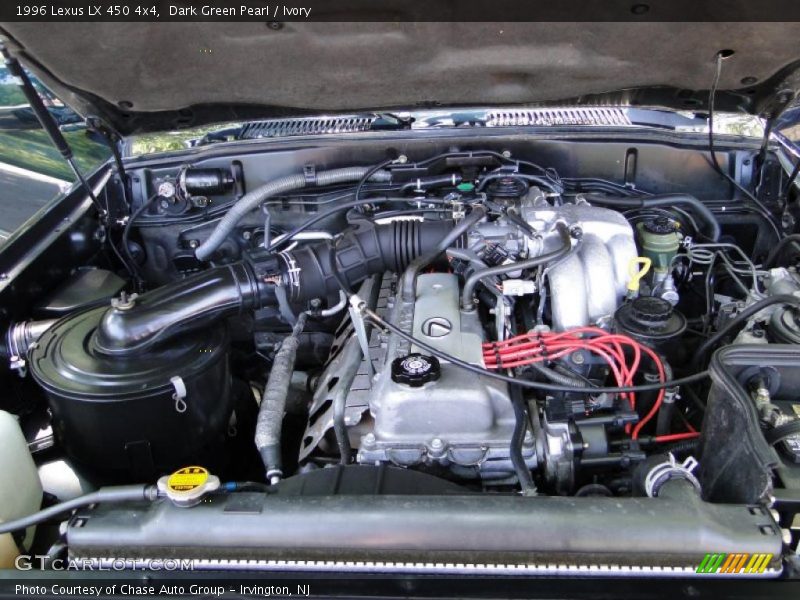 Dark Green Pearl / Ivory 1996 Lexus LX 450 4x4