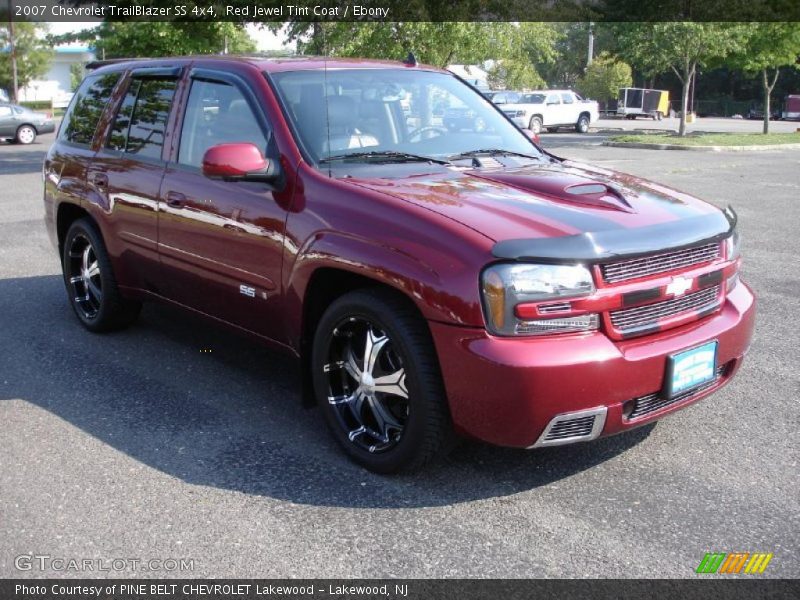Red Jewel Tint Coat / Ebony 2007 Chevrolet TrailBlazer SS 4x4