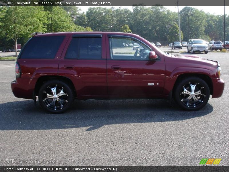 Red Jewel Tint Coat / Ebony 2007 Chevrolet TrailBlazer SS 4x4