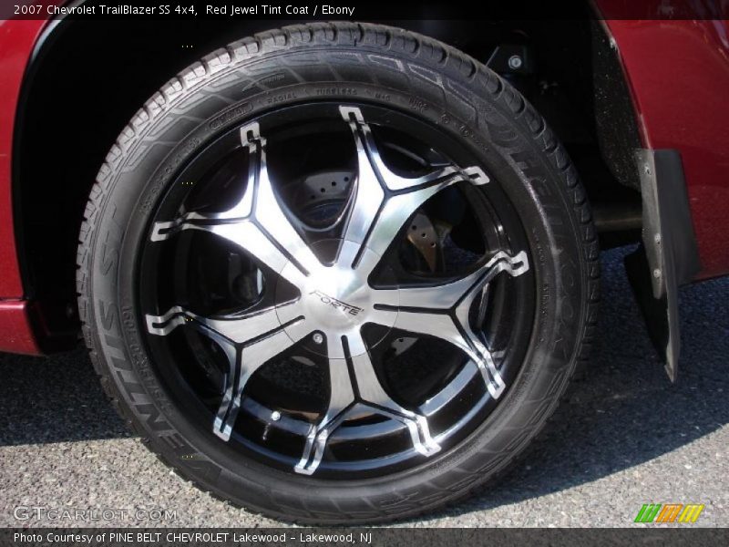 Red Jewel Tint Coat / Ebony 2007 Chevrolet TrailBlazer SS 4x4
