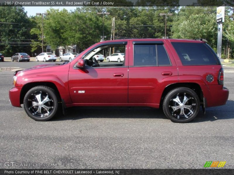 Red Jewel Tint Coat / Ebony 2007 Chevrolet TrailBlazer SS 4x4